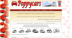 Desktop Screenshot of poppycars.com